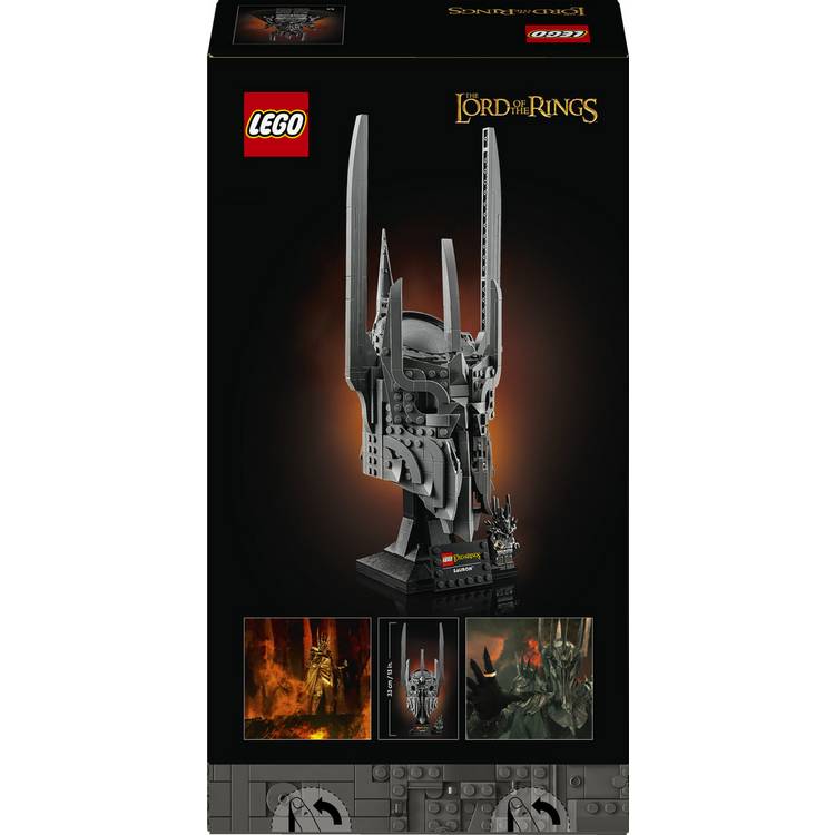 LEGO Icons Sauron's Helmet building set 11373, UK version