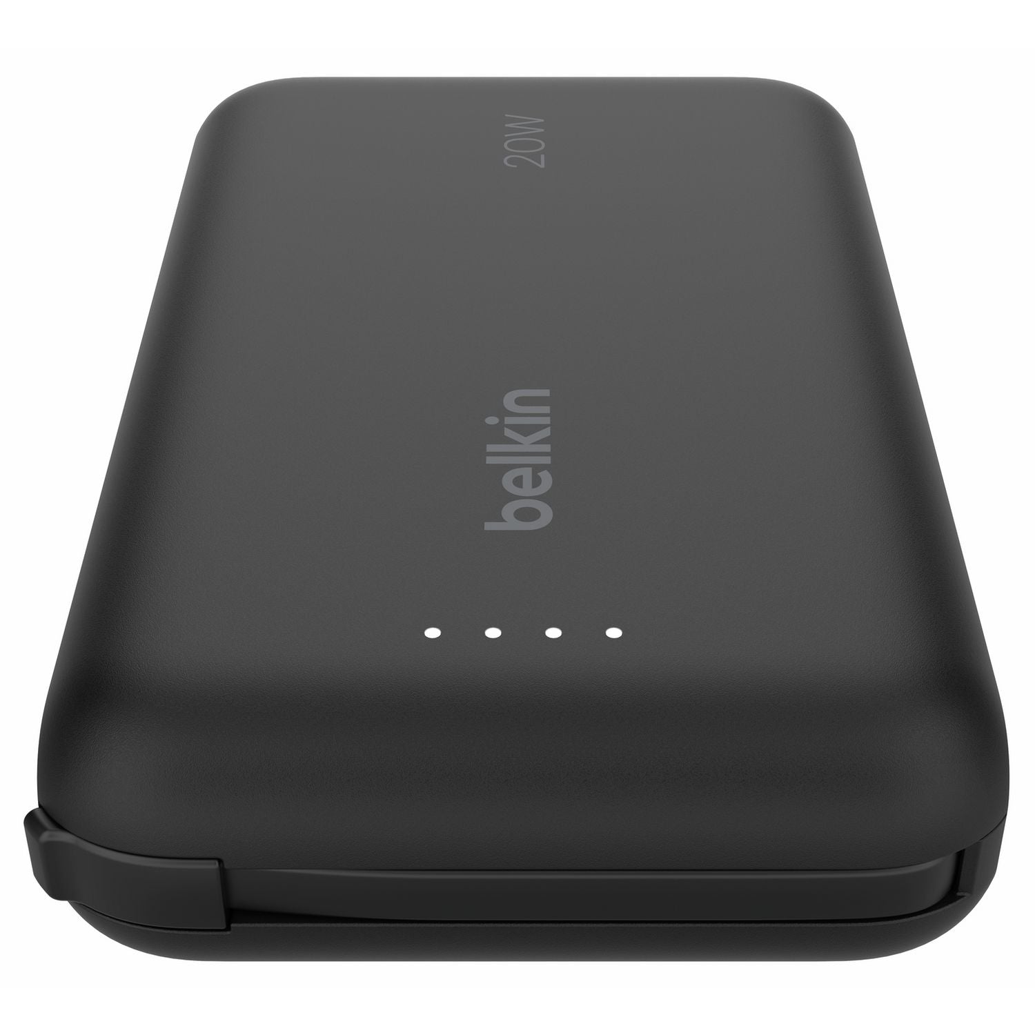 Belkin 20W 10000mAh power bank black built-in USB-C cable (British brand)