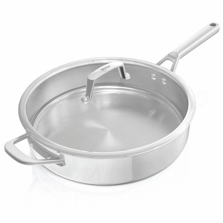 Ninja EverClad 26cm stainless steel saute pan - British product