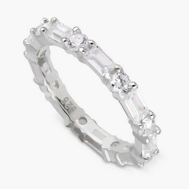 Revere sterling silver eternity ring large - British product