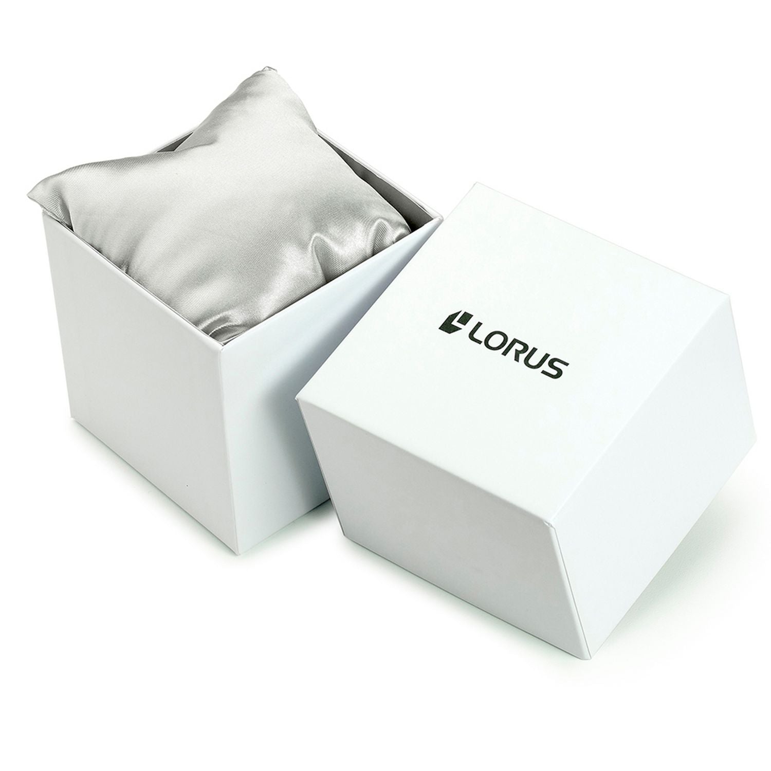 Lorus ladies watch white dial date leather strap - British product