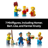 LEGO Icons The Simpsons Krusty Burger building set 10352 - British product