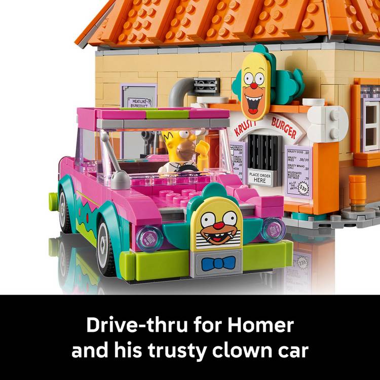 LEGO Icons The Simpsons Krusty Burger building set 10352 - British product