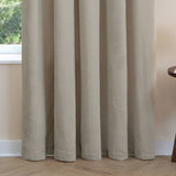 Furn soft chenille blackout curtain natural 117x137cm (British brand)