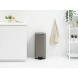 Brabantia pedal bin platinum 30 litre (British brand)