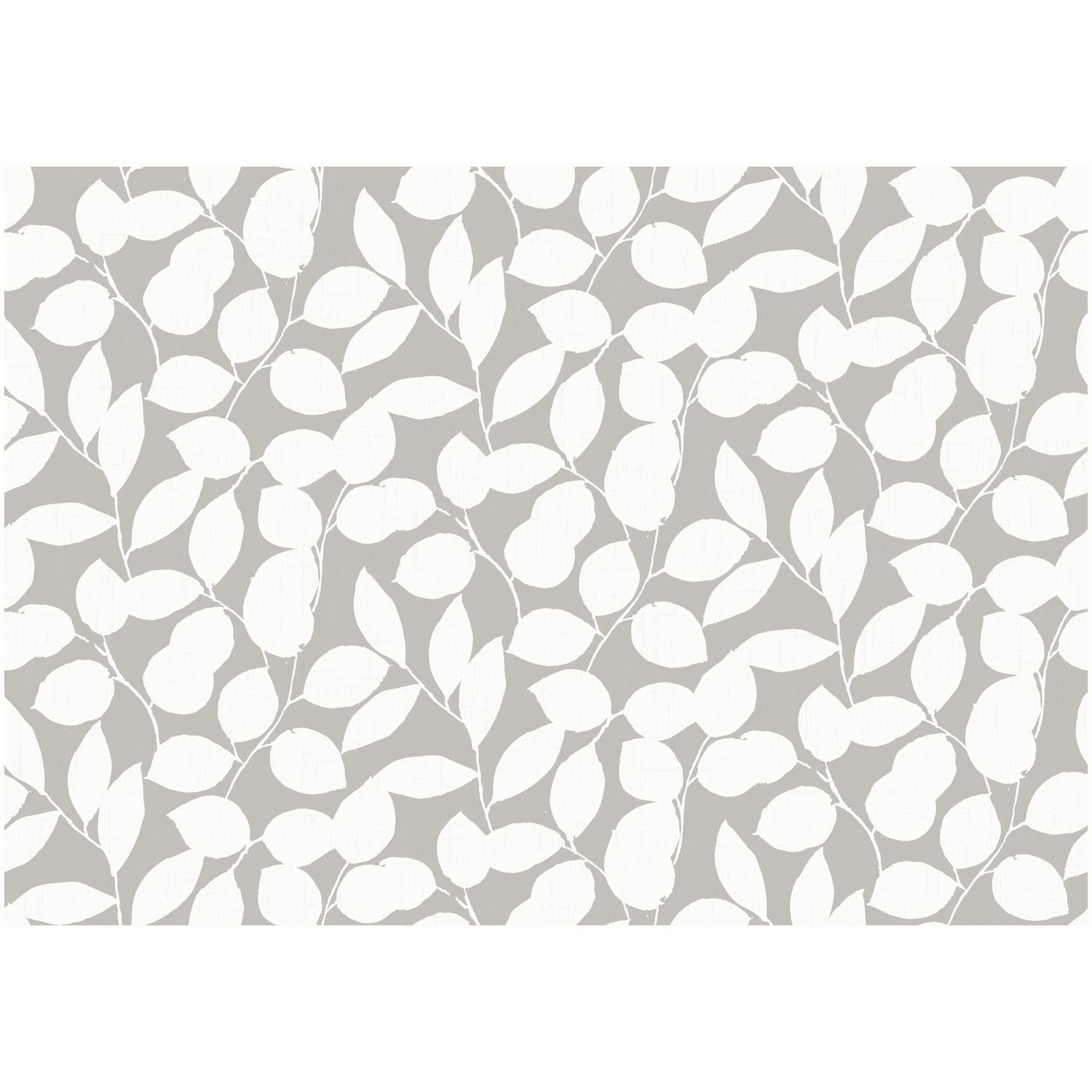 Argos Home Polycotton Floral Leaf Natural Bedding Set - King size