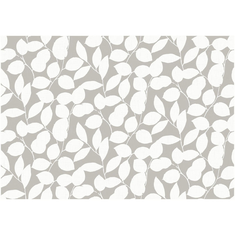 Argos Home Polycotton Floral Leaf Natural Bedding Set - King size