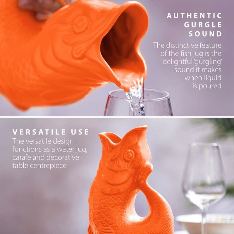 Wade Fish Jug orange 1.2L (British brand)