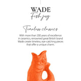 Wade Fish Jug orange 1.2L (British brand)