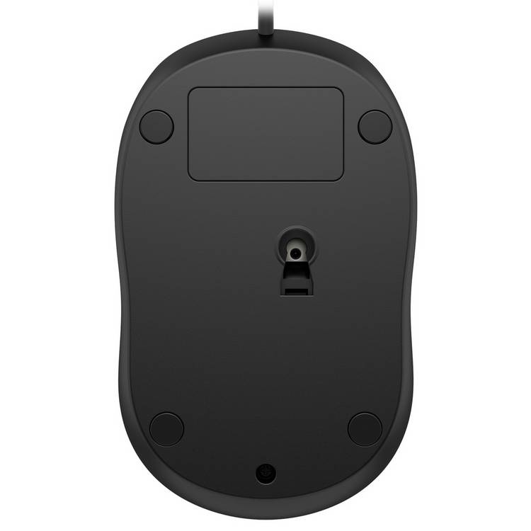 HP wired mouse black (British brand)
