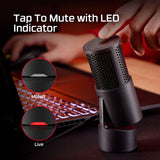 HyperX SoloCast 2 USB gaming condenser microphone black (British brand)