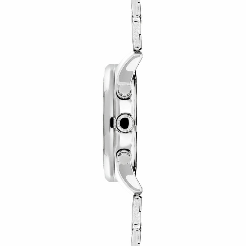 Sekonda Octaire black dial stainless steel watch 40mm, UK version