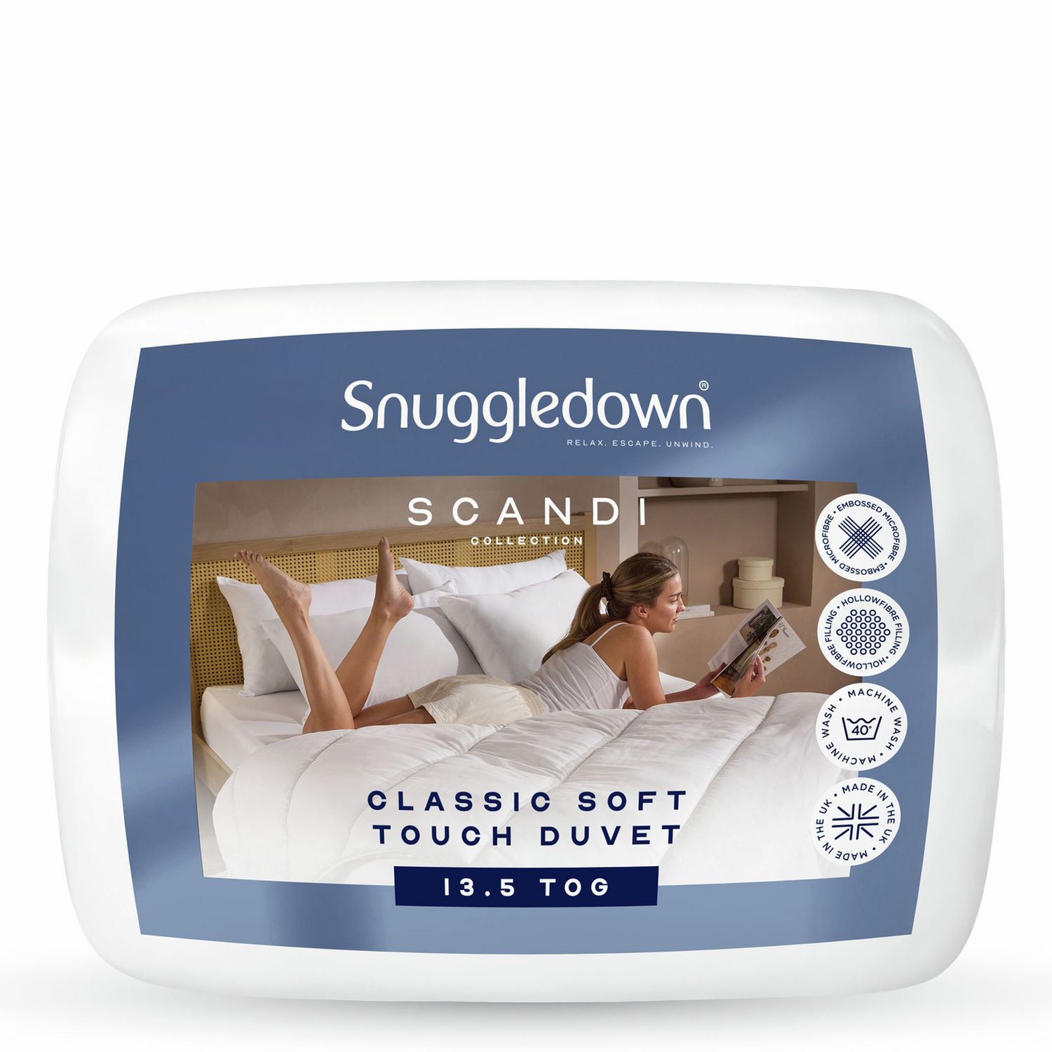 Snuggledown Scandi Classic 13.5 Tog Duvet - Single