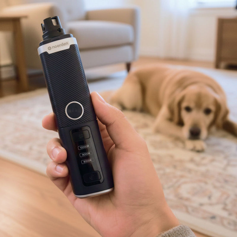 Noerden PawMani wireless nail grinder for dogs and cats, UK version