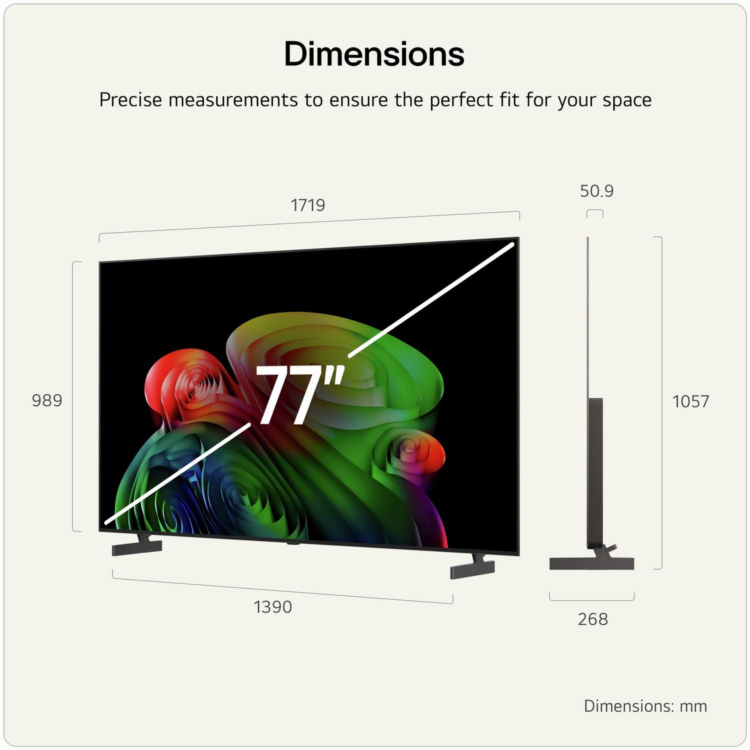LG 77-inch OLED TV B6 (British brand)