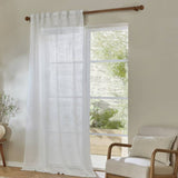Yard Cirrus sheer voile curtain panel white 140x250cm (British brand)