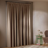 Habitat Blackout with Linen Curtains - Stone - 229x183cm