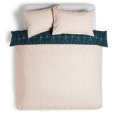 Habitat Geo reversible bedding set single, imported from the UK