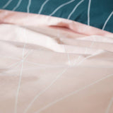 Habitat Geo reversible bedding set single, imported from the UK