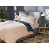 Habitat Geo reversible bedding set single, imported from the UK