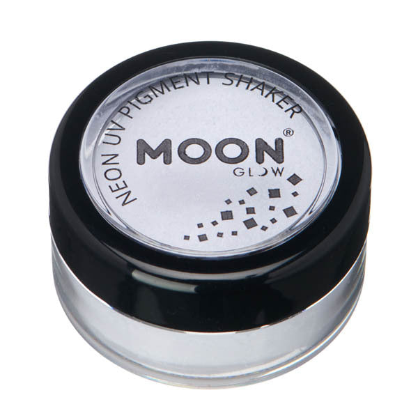 Moon Glow Neon UV Pigment Shaker White, imported from the UK