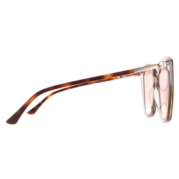 Jimmy Choo women's cat eye sunglasses brown mirrored - British product