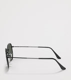 Lunettes de soleil irrégulières hexagonales en métal Ray-Ban, version UK