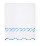 Pratesi Cotton Treccia Bath Towel 75cm x 150cm, imported from the UK
