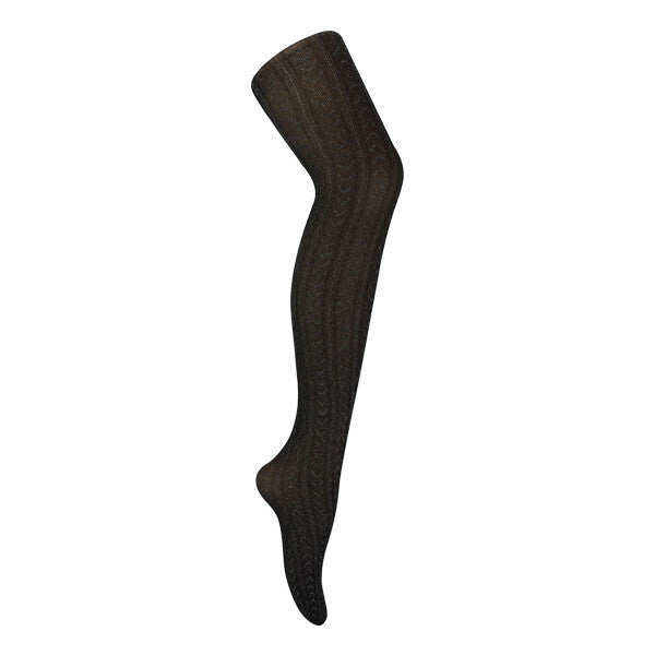 Sock Snob Ladies Glittery Tights | Chevron Pattern 8-14 UK