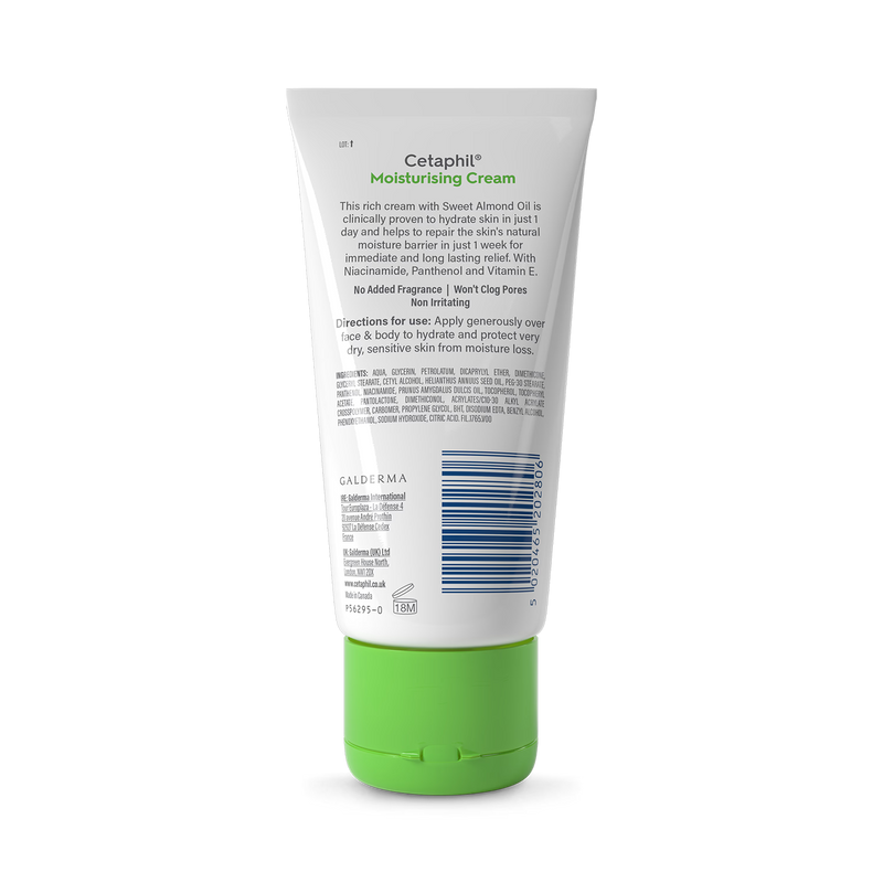 Cetaphil Moisturising Cream Face & Body 85g - British product