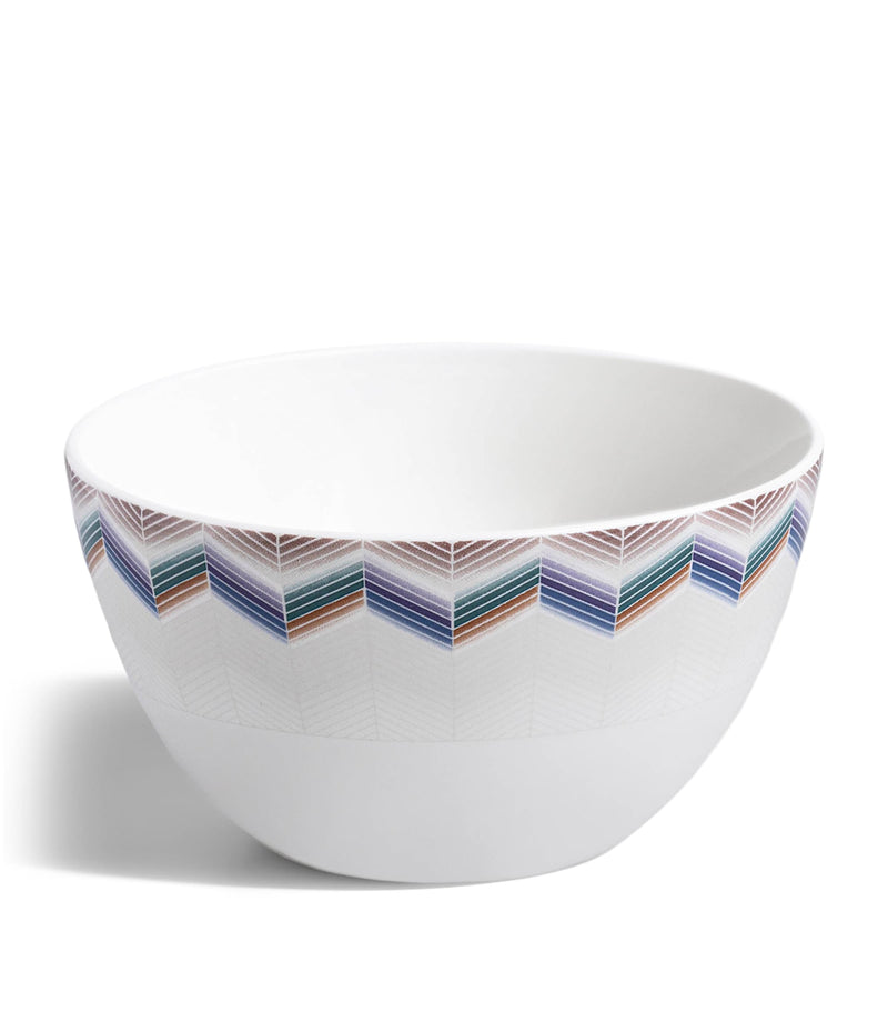 Missoni Home porcelain Zigzag Jarris 148 rice bowl 11cm, imported from the UK