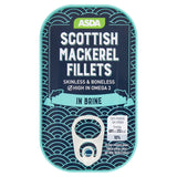 ASDA Scottish Mackerel Fillets in Brine Canned & Packaged Food ASDA   