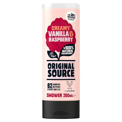 Original Source Vanilla Raspberry Shower Gel 250ml