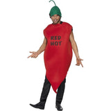 Smiffys chilli pepper costume red tabard hat (British brand)