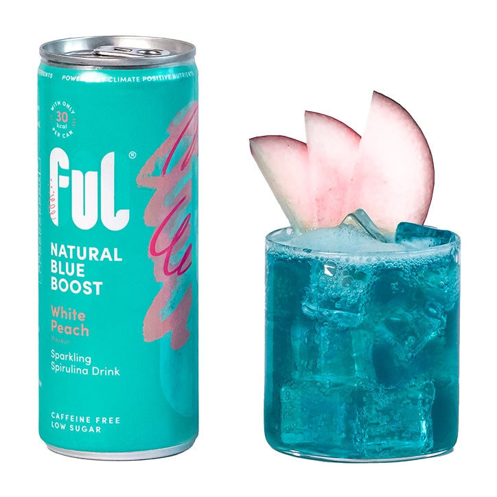 FUL Spirulina White Peach Drink 250ml GOODS Holland&Barrett   