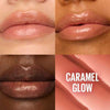 Maybelline Lifter Glaze Caramel Glow Oil Balm, imported from the UK.