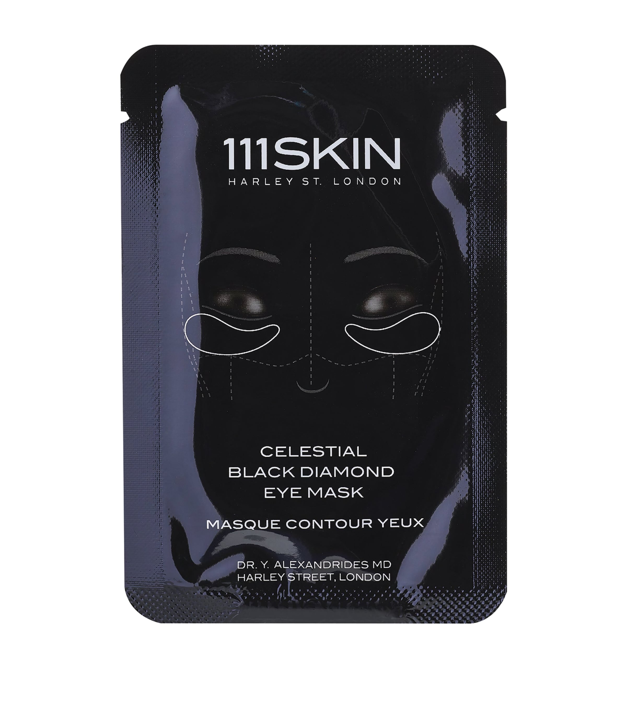 111Skin Celestial Black Diamond eye mask 8 x 6ml - British product