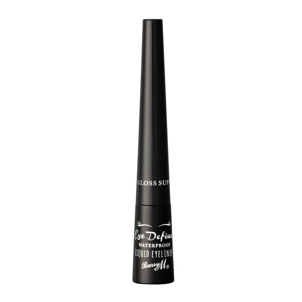 Barry M Eye Define Liquid Eyeliner - Ebony GOODS Superdrug Super Gloss Black  