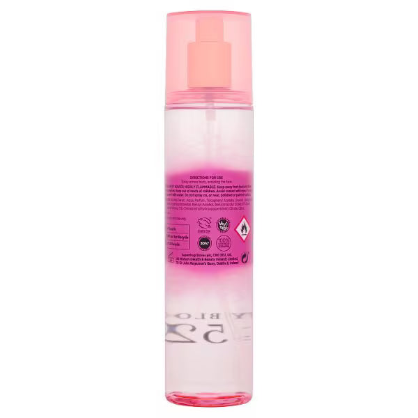Mine Mist body spray berry bloom 250ml, imported from the UK