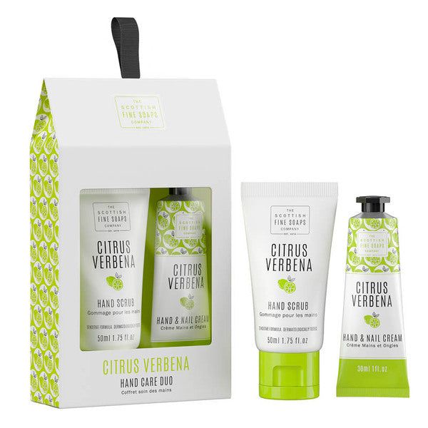 Scottish Fine Soaps Citrus Verbena Hand Care Duo