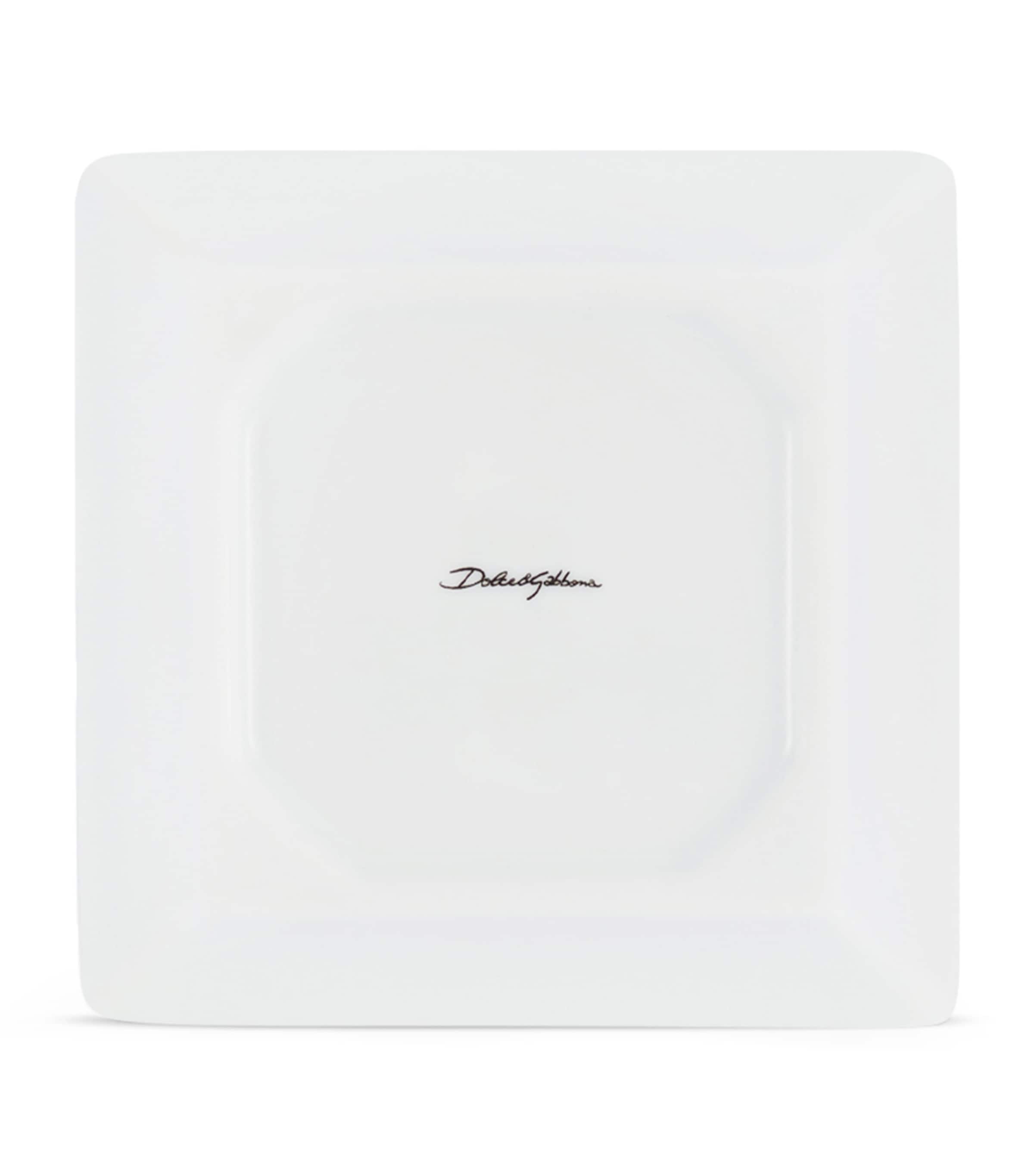 Dolce&Gabbana Casa leopard print porcelain ashtray - British product