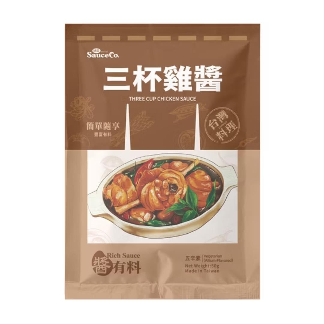 Sauce Co. Rich Sauce Three Cup Chicken Sauce - British product