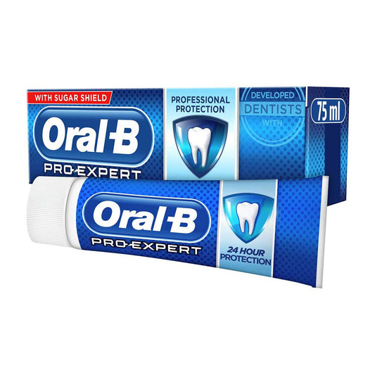 Oral-B Pro Expert Professional Protection Toothpaste - Clean Mint 75ml Suncare & Travel Boots   