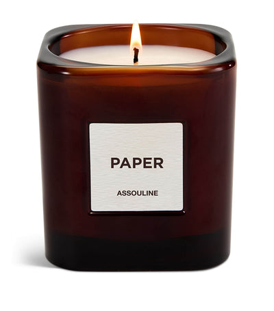 Harrods Assouline Paper Candle Home Fragrance Candle 260g- Buy online at McGrocer
