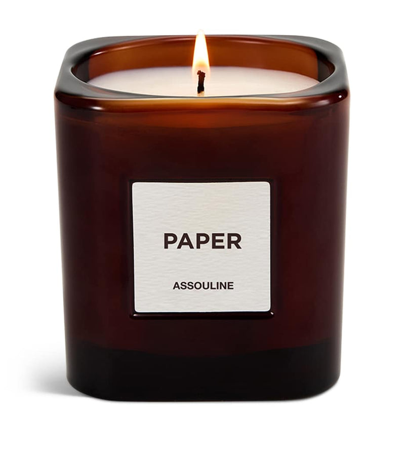 Assouline Paper Candle home fragrance candle 260g - British product