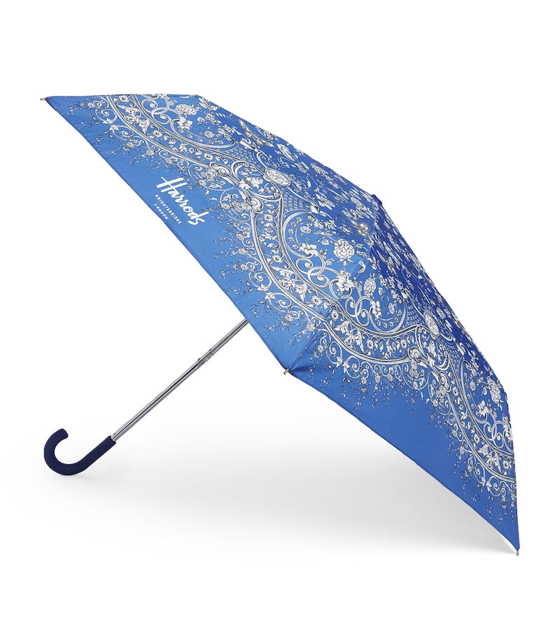 Harrods gilded butterfly umbrella polyester canopy, UK version