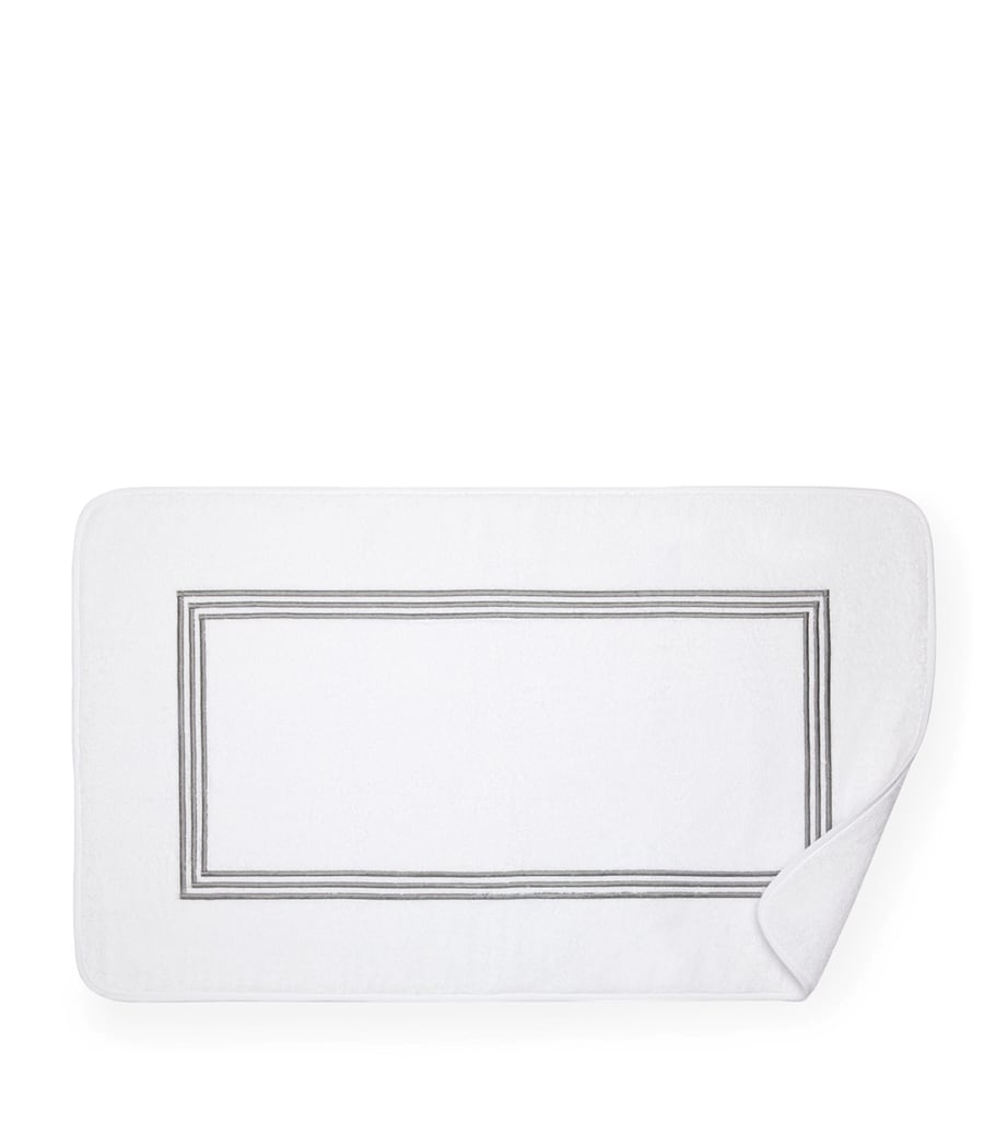 Pratesi Tre Righe bath mat 50cm x 90cm, imported from the UK