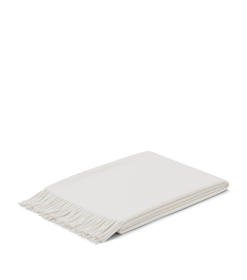 Begg x Co cashmere Arran throw blanket 147cm x 183cm - British product