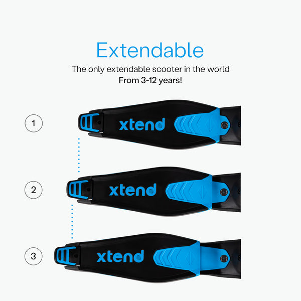 SmarTrike Xtend scooter ride-on Blue - British product