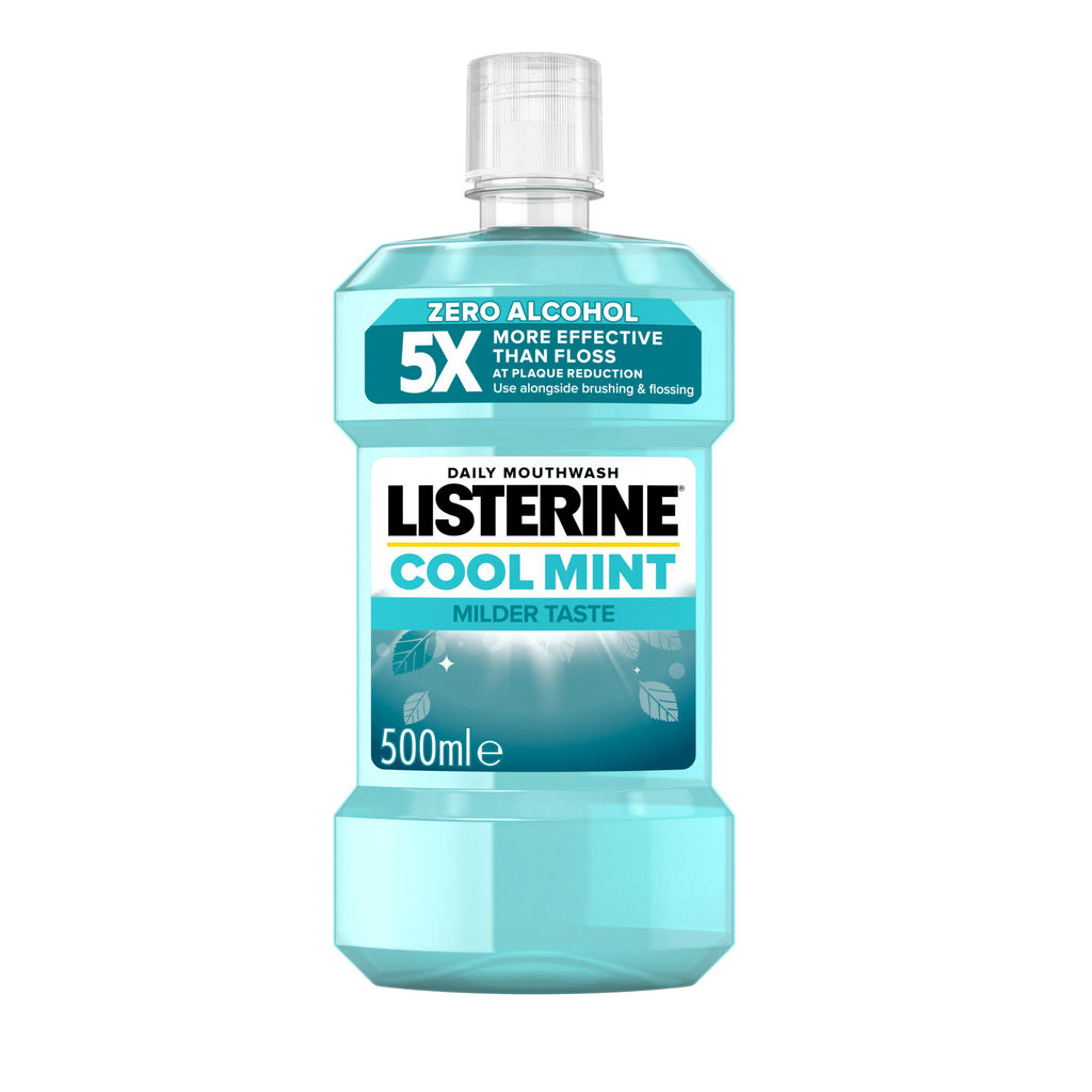 Listerine Cool Mint Milder Taste Mouthwash 500ml